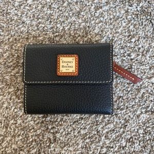 Dooney & Bourke Pebble Grain Small Flap Wallet
